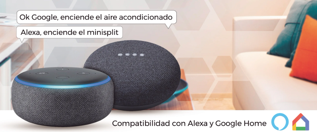 Compatibilidad Alexa y Google Home